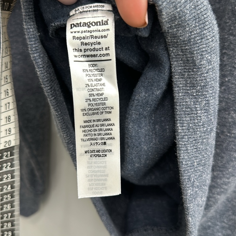 Patagonia Men's Hemp Sweatshirt NWT - Picture 8 of 9